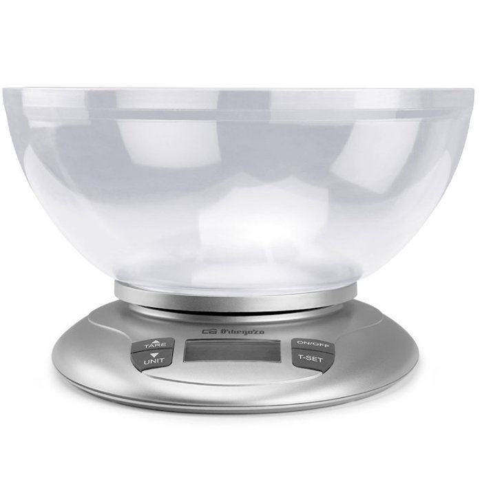 Orbegozo Báscula de Cocina Electrónica PC 2017 A Plata Orbegozo Báscula de Cocina Electrónica PC 2017 A Plata